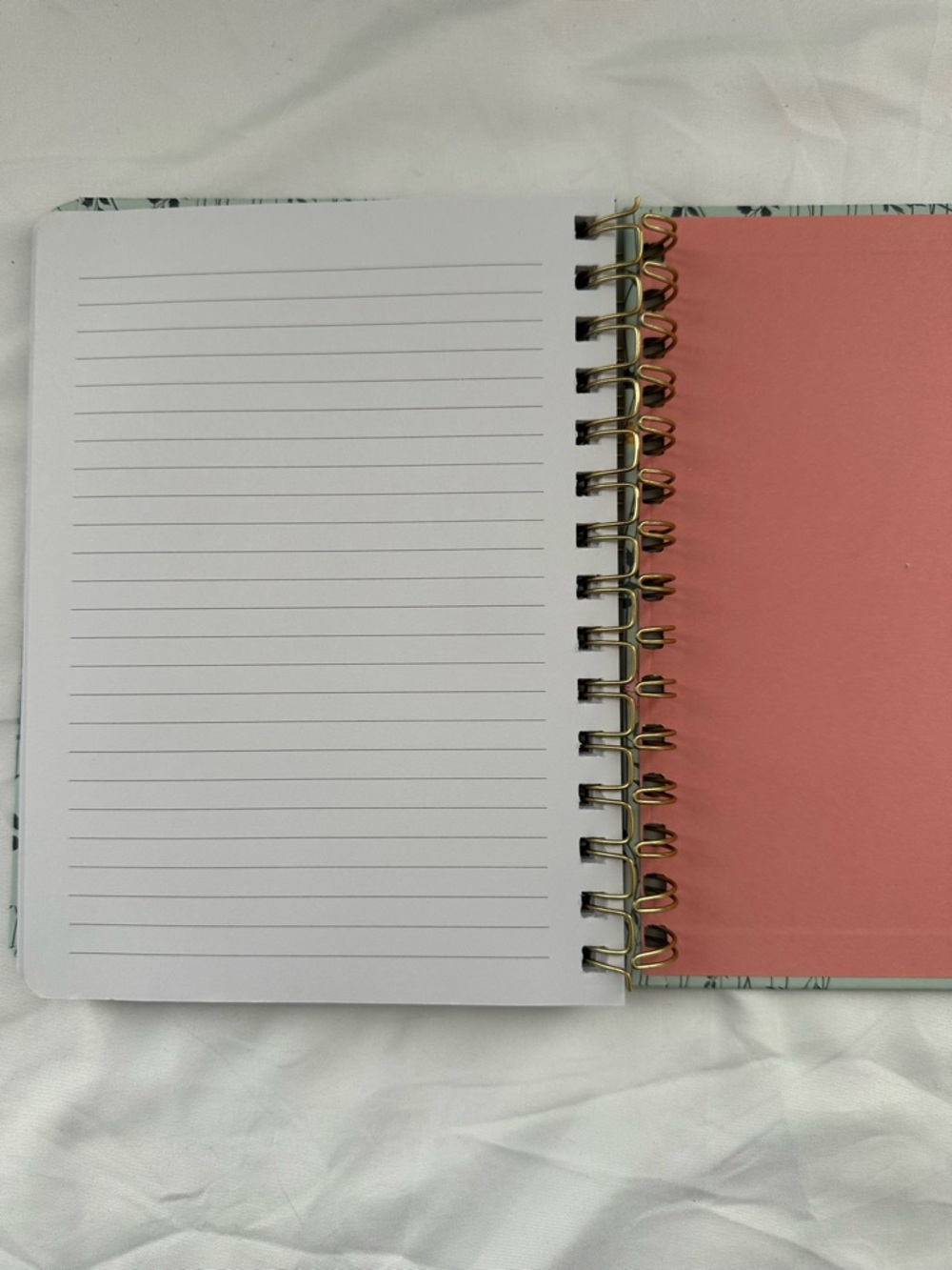 Floral Spiral “Just Bloom” Notebook Set with Pen & Sticky Notes - Picture 5 of 8